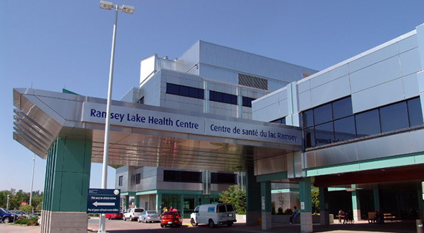 The front of the Ramsey Lake Health Centre